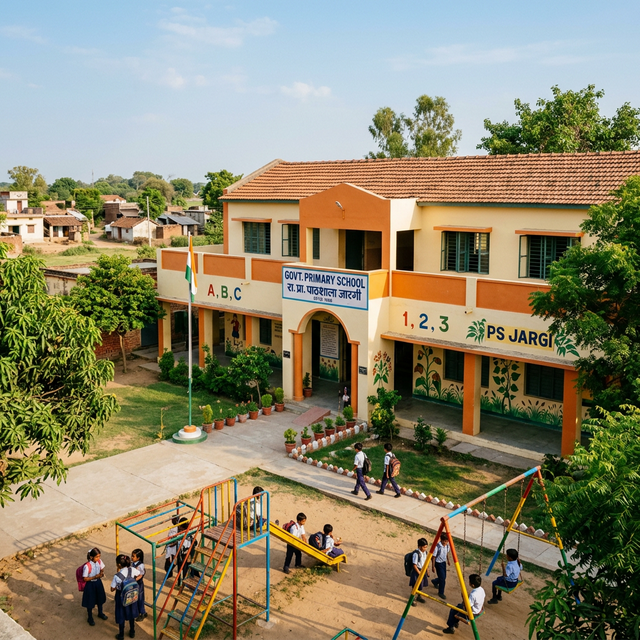PS JARGI school building